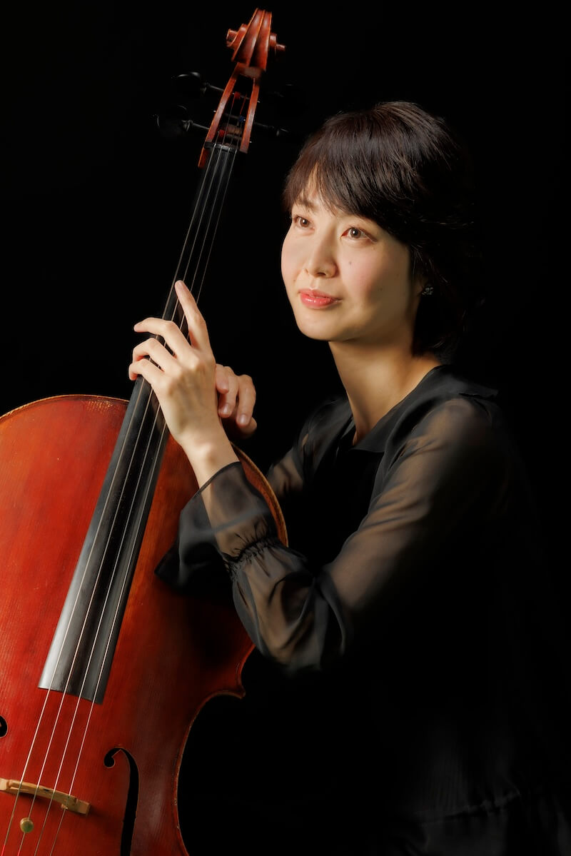 チェロ 西牧 佳奈子 アーティスト写真